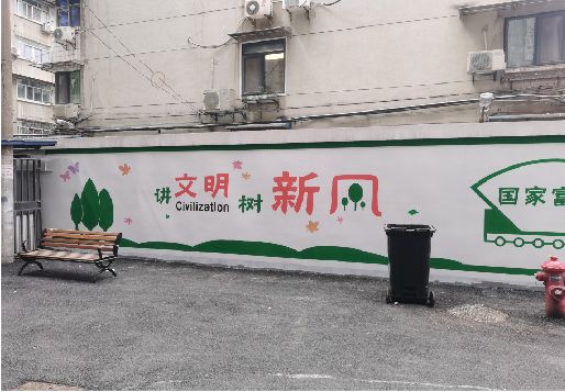 合阳社区墙绘